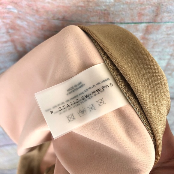 Static Swimwear High Waisted Bikini Bottom NWOT - Picture 4 of 5